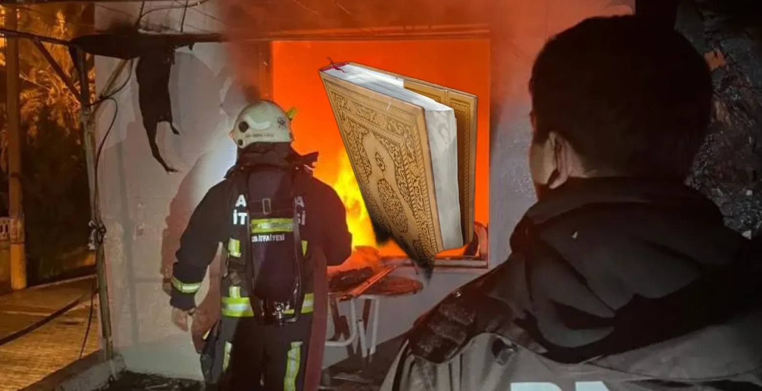 Yangında her şey kül oldu, o hariç!