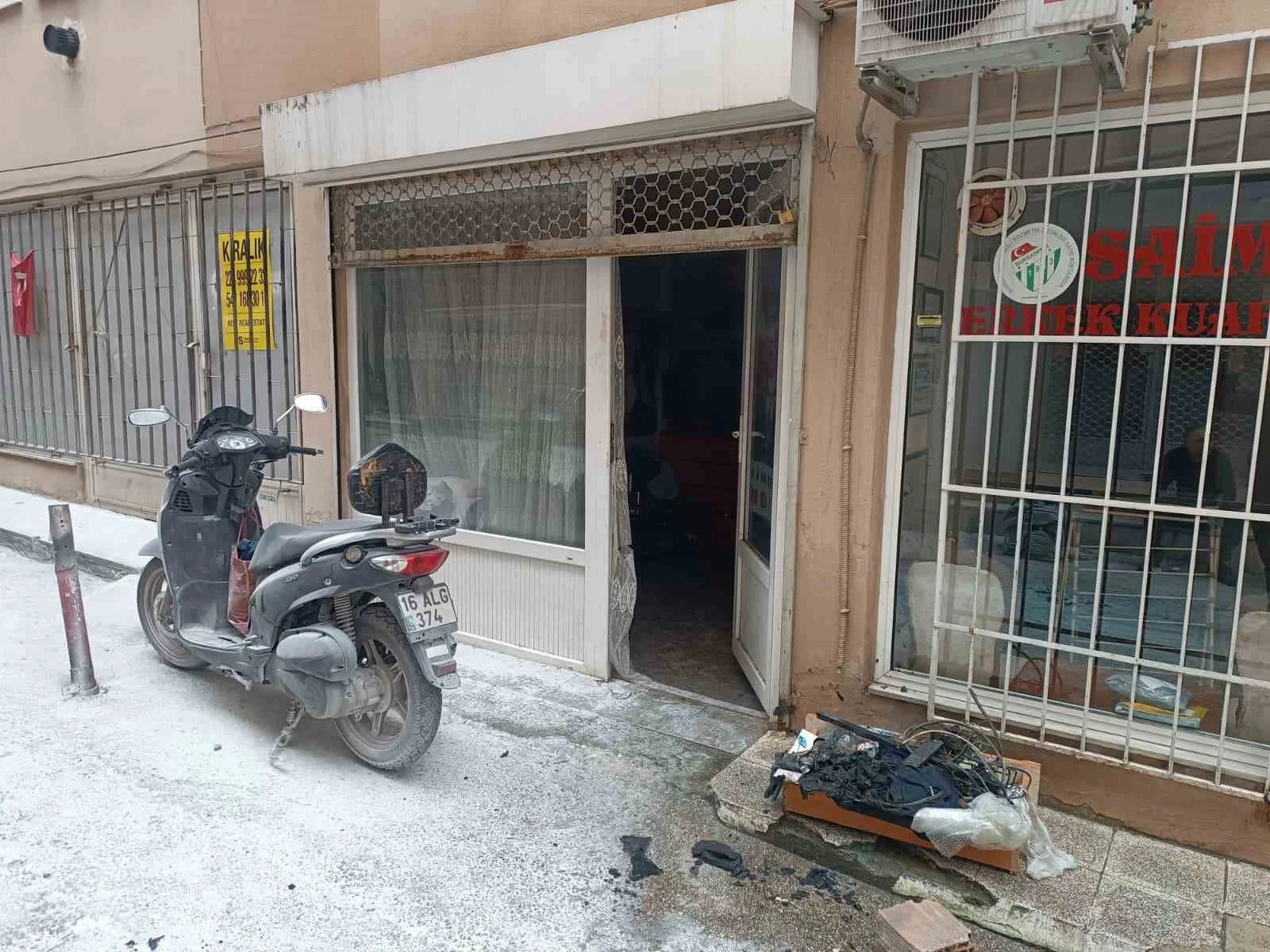 Jeneratör yangını korkuttu