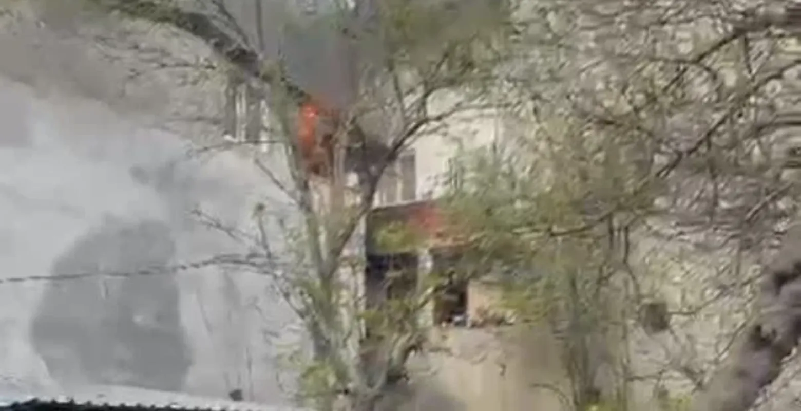 Korkutan yangında ekipler seferber oldu!