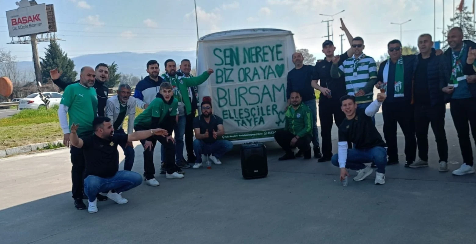 Bursaspor Taraftarı Yollarda! Şampiyonluk Maçına Akın