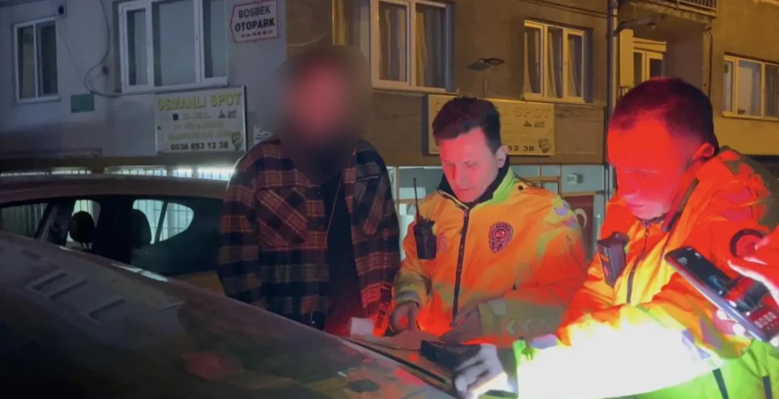 Alkollü sürücüden şaşırtan hamle!