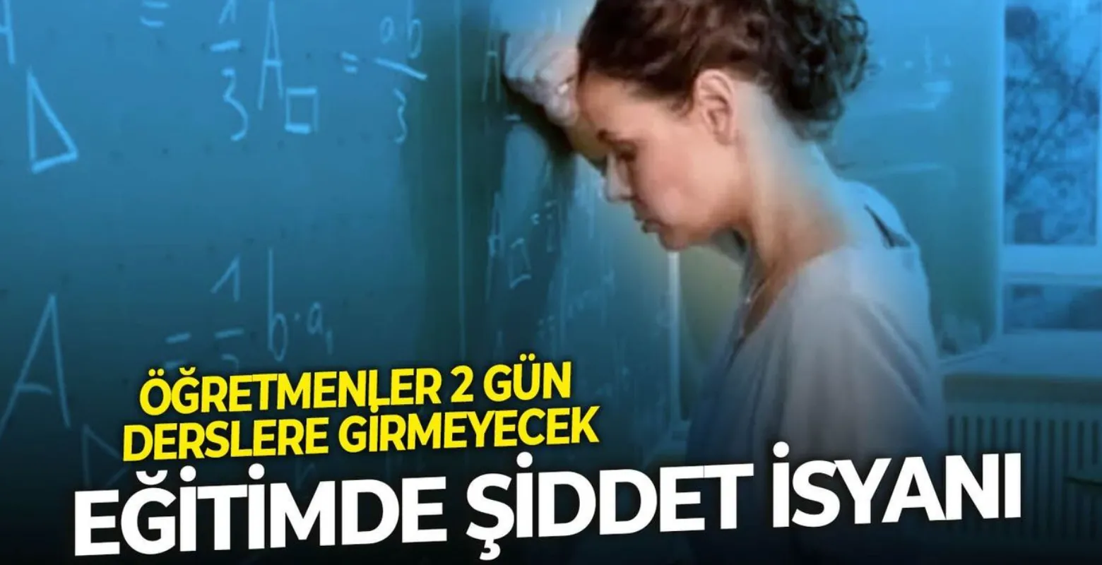 İnegöl'de öğretmenler 2 gün iş bırakacak