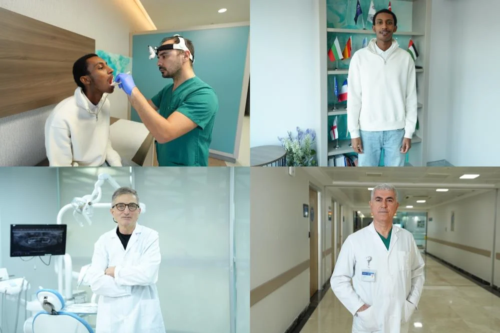 Nijeryalı gence bacak kemiğinden çene yaptılar