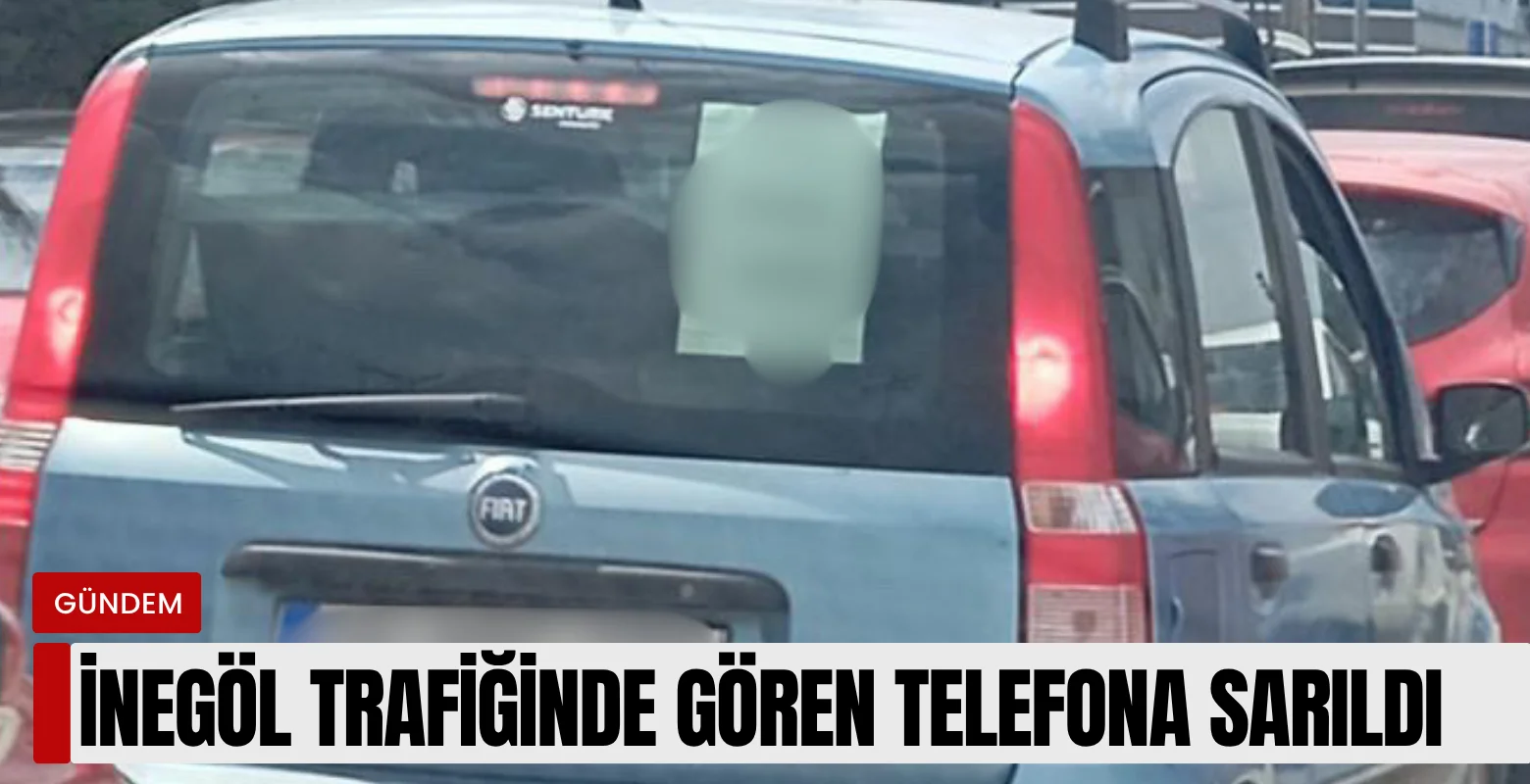 İnegöl’de bu aracı görenler telefona sarıldı