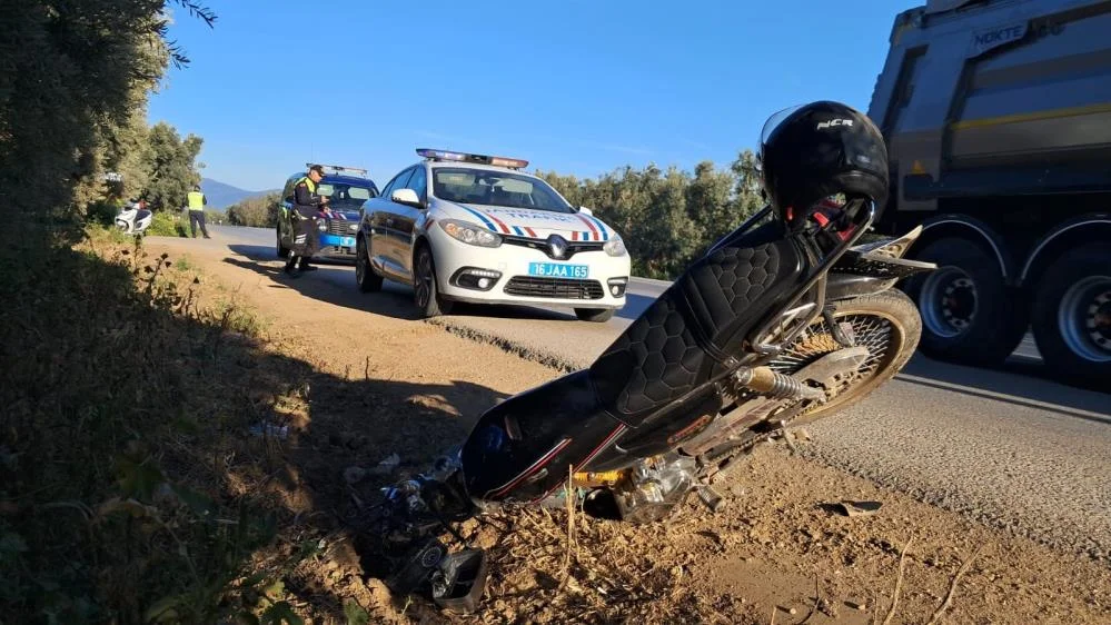 Bisiklet sürücüsü ölümden döndü!