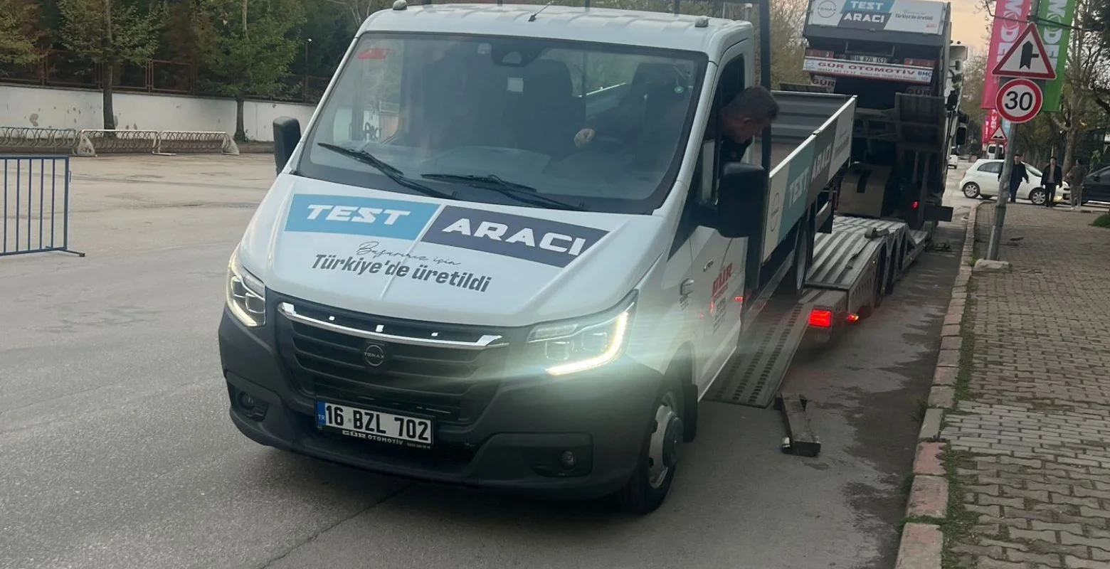 O araçlar İnegöl'de test edilmeye başladı