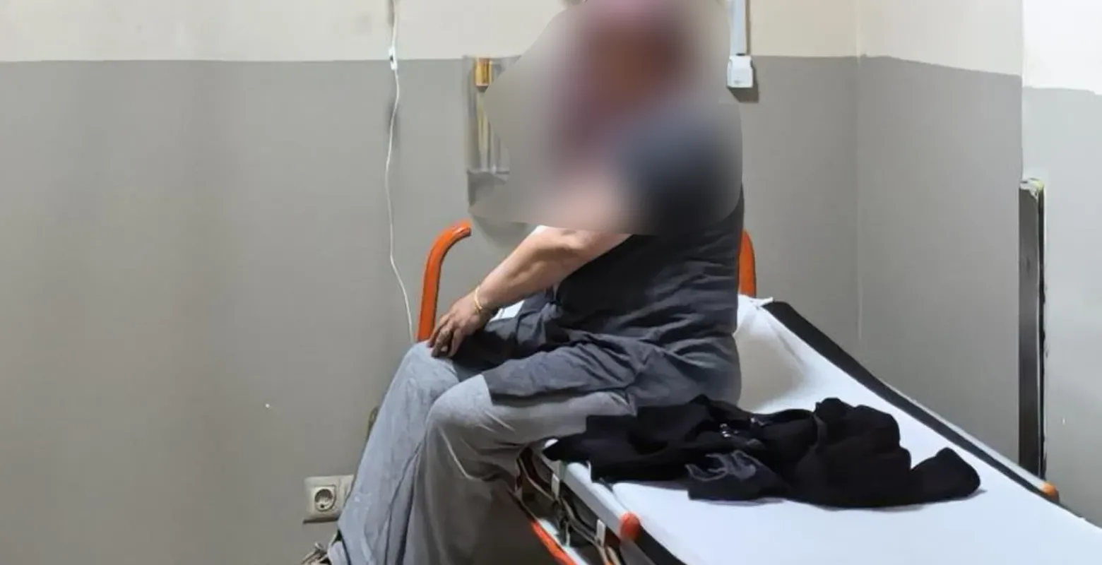 İnegöl'de bahçeye çıkan kadın az daha canından oluyordu