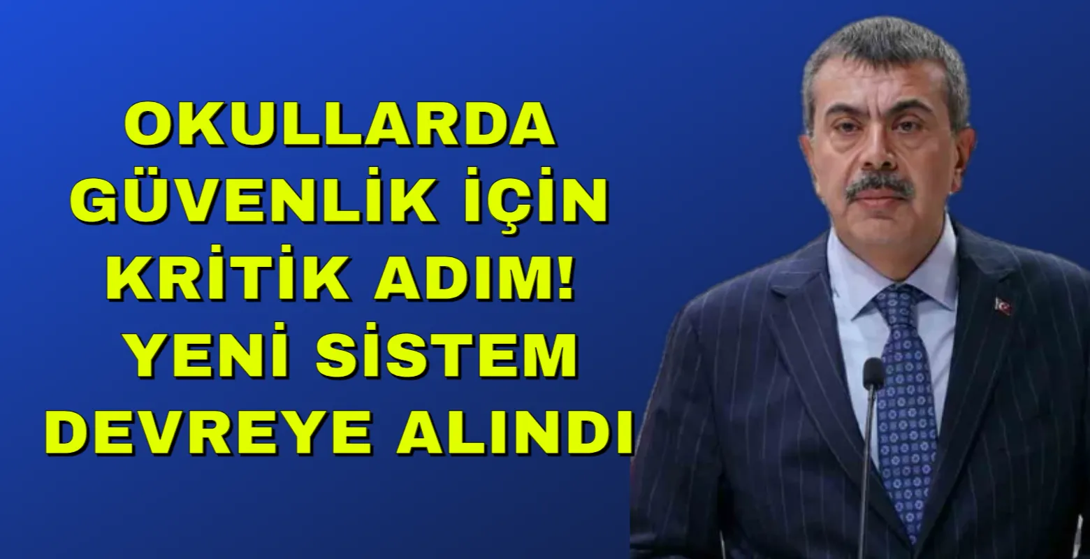 Okullarda güvenlik için kritik adım!