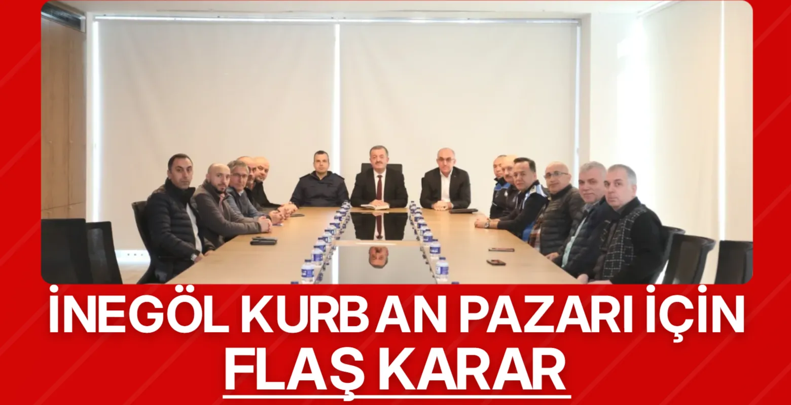 İnegöl'de hayvan pazarı kapanıyor