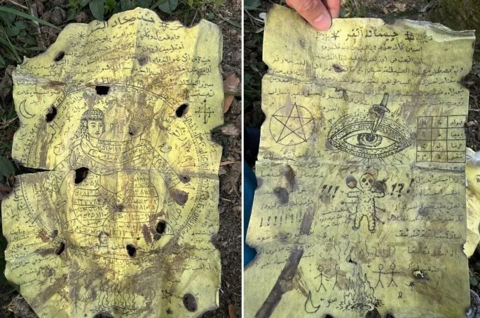 Araç plakalığından çıkan şeye kimse inanamadı!