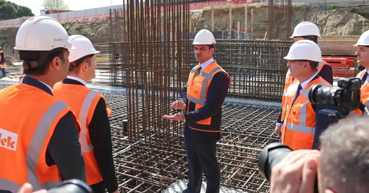İnegöl’de Özdilekteyim lojistik merkezinin temeli atıldı