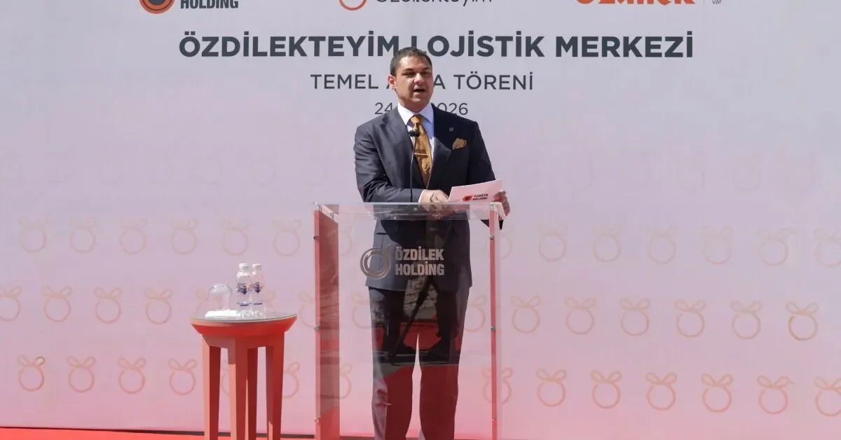 İnegöl’de Özdilekteyim lojistik merkezinin temeli atıldı