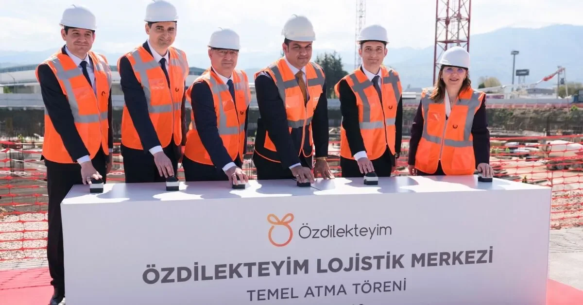 İnegöl’de Özdilekteyim lojistik merkezinin temeli atıldı