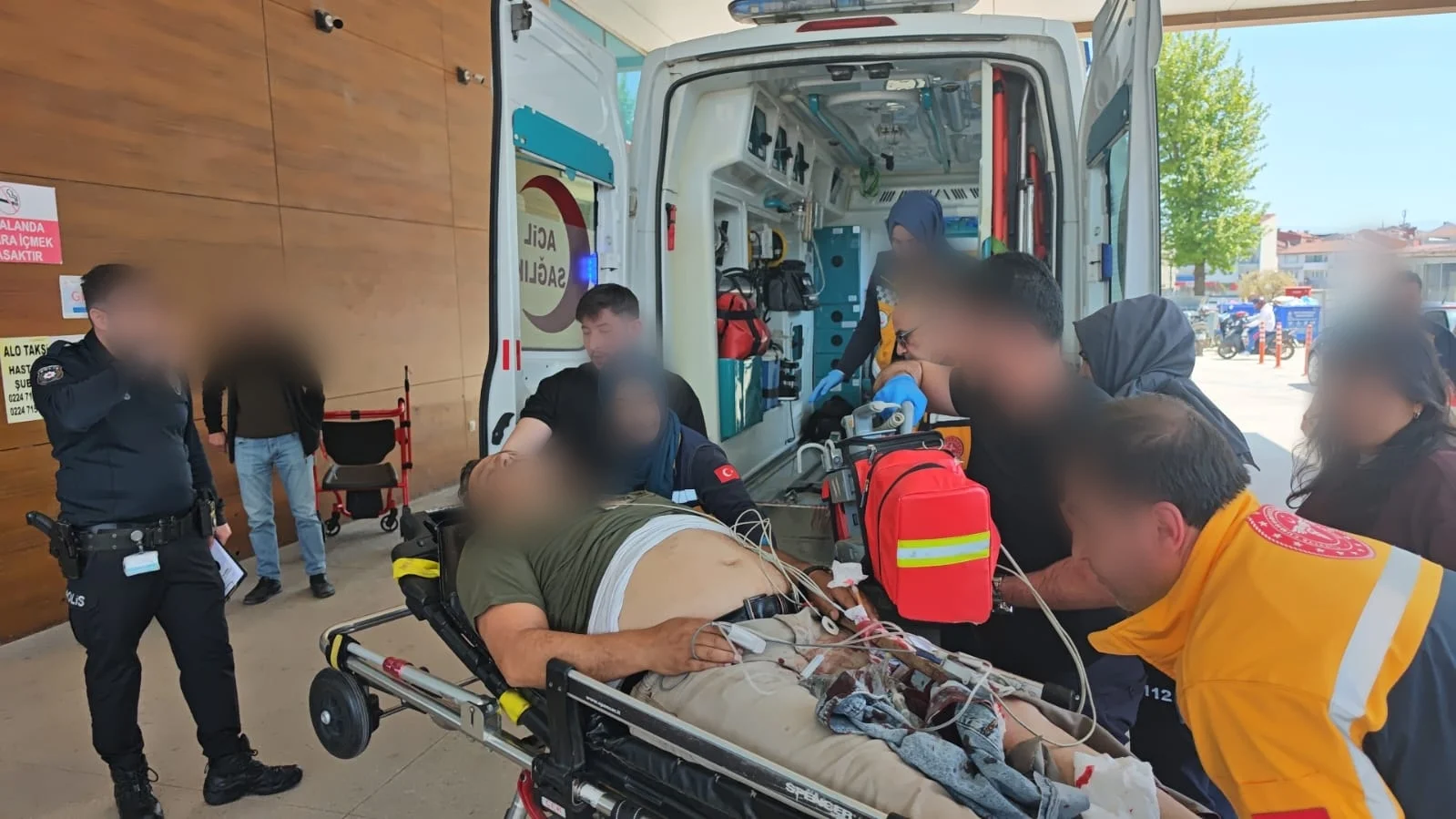 İnegöl’de silahlı saldırı 1 yaralı