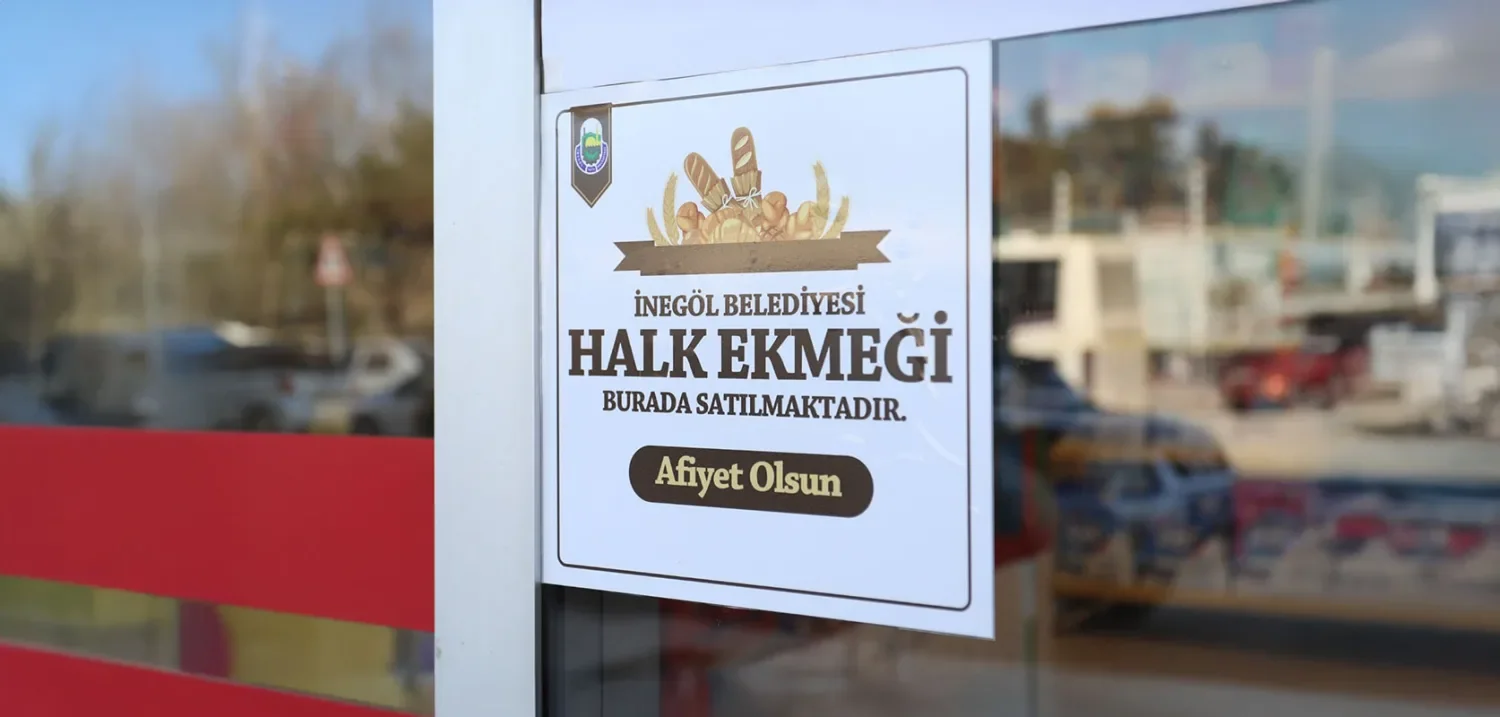 İnegöl'de halk ekmeğe yüzde 50 zam geldi