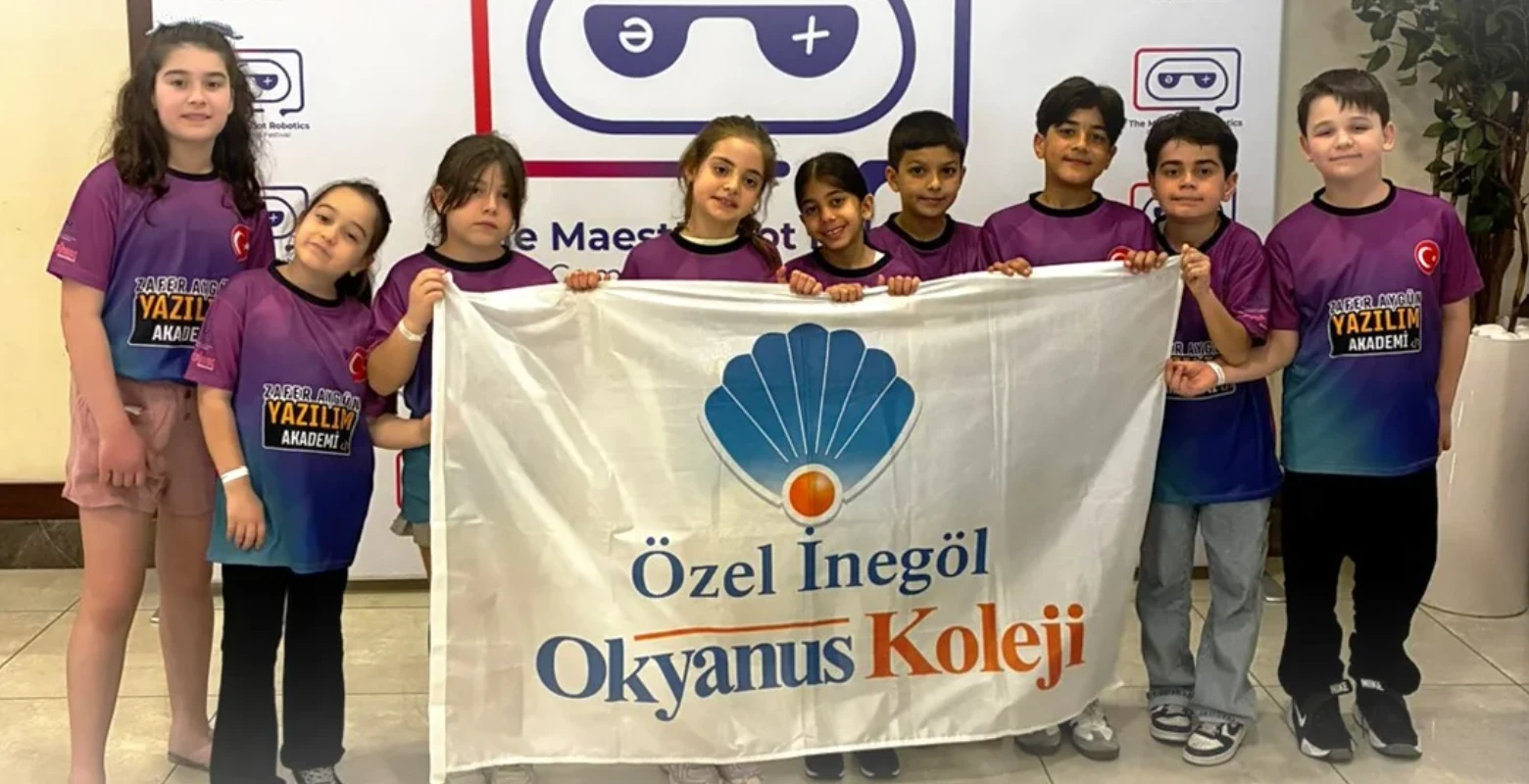 Robotex’te büyük başarı! İnegöllü öğrenciler dünya yolunda
