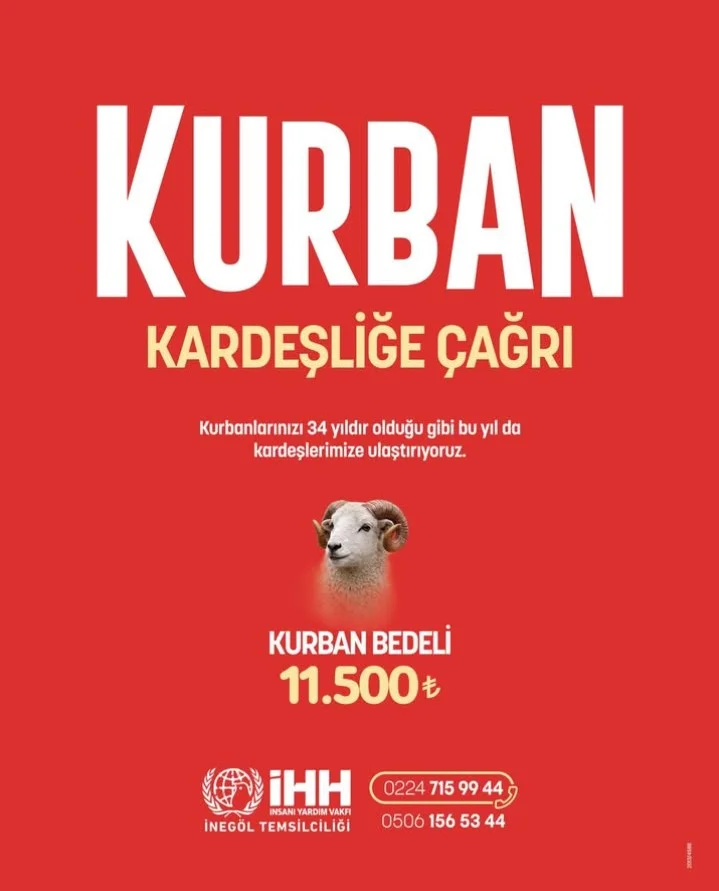 İnegöl İHH’dan bayram öncesi dev yardım