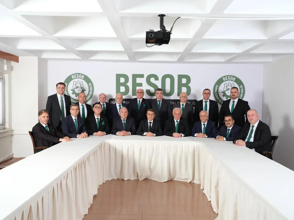 Bahattin Korkmaz BESOB'ta tekrar başkanvekili oldu