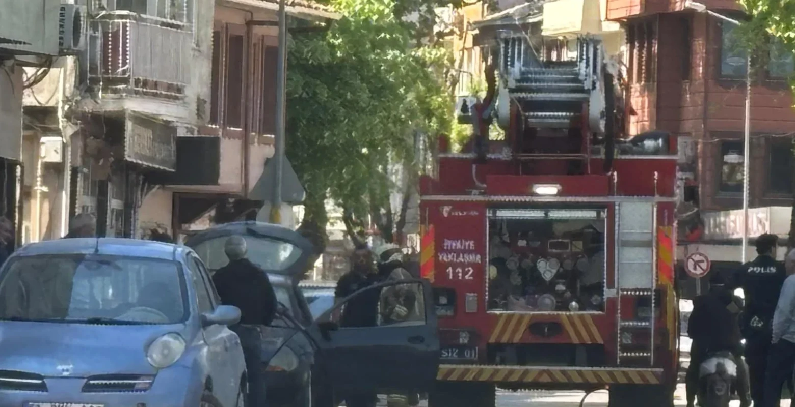 İnegöl'de korku dolu anlar!