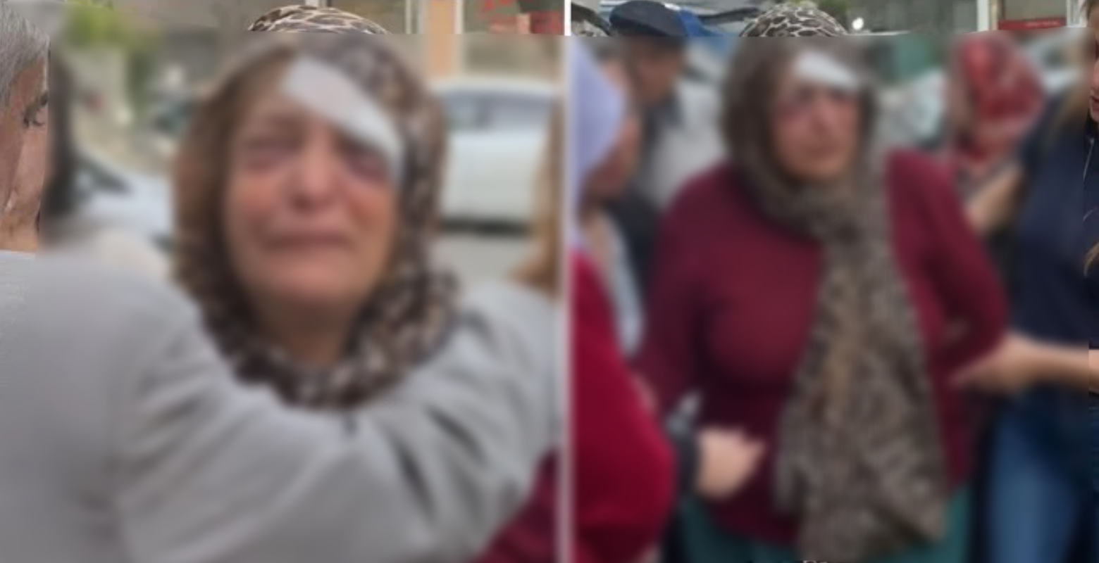 Damadını öldüren kayınvalide böyle karşılandı!