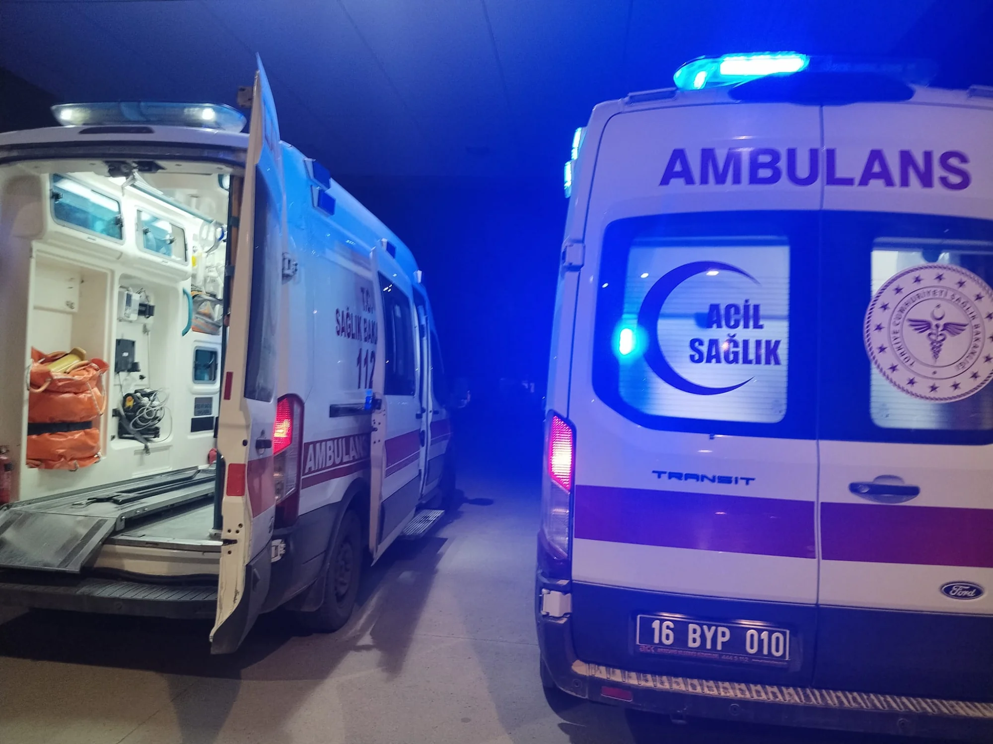 İnegöl'de bıçaklı kavga 1 yaralı