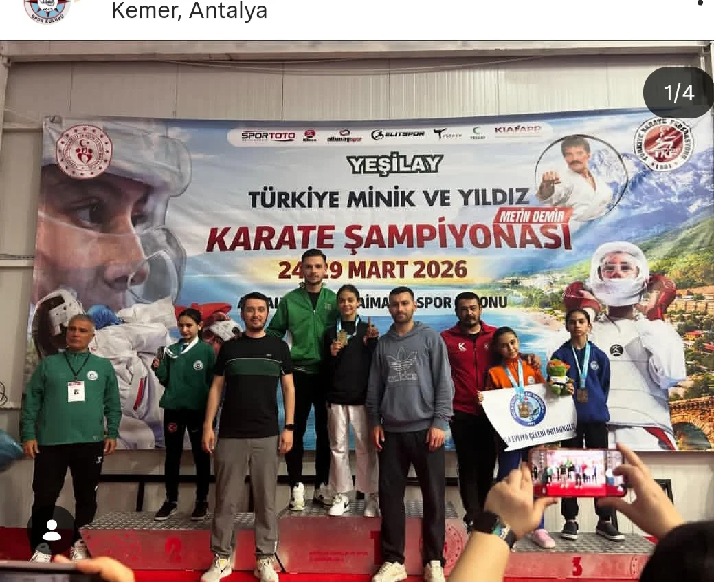 İnegöllü Sporcu Zeynep Yaşar Türkiye Şampiyonu Oldu