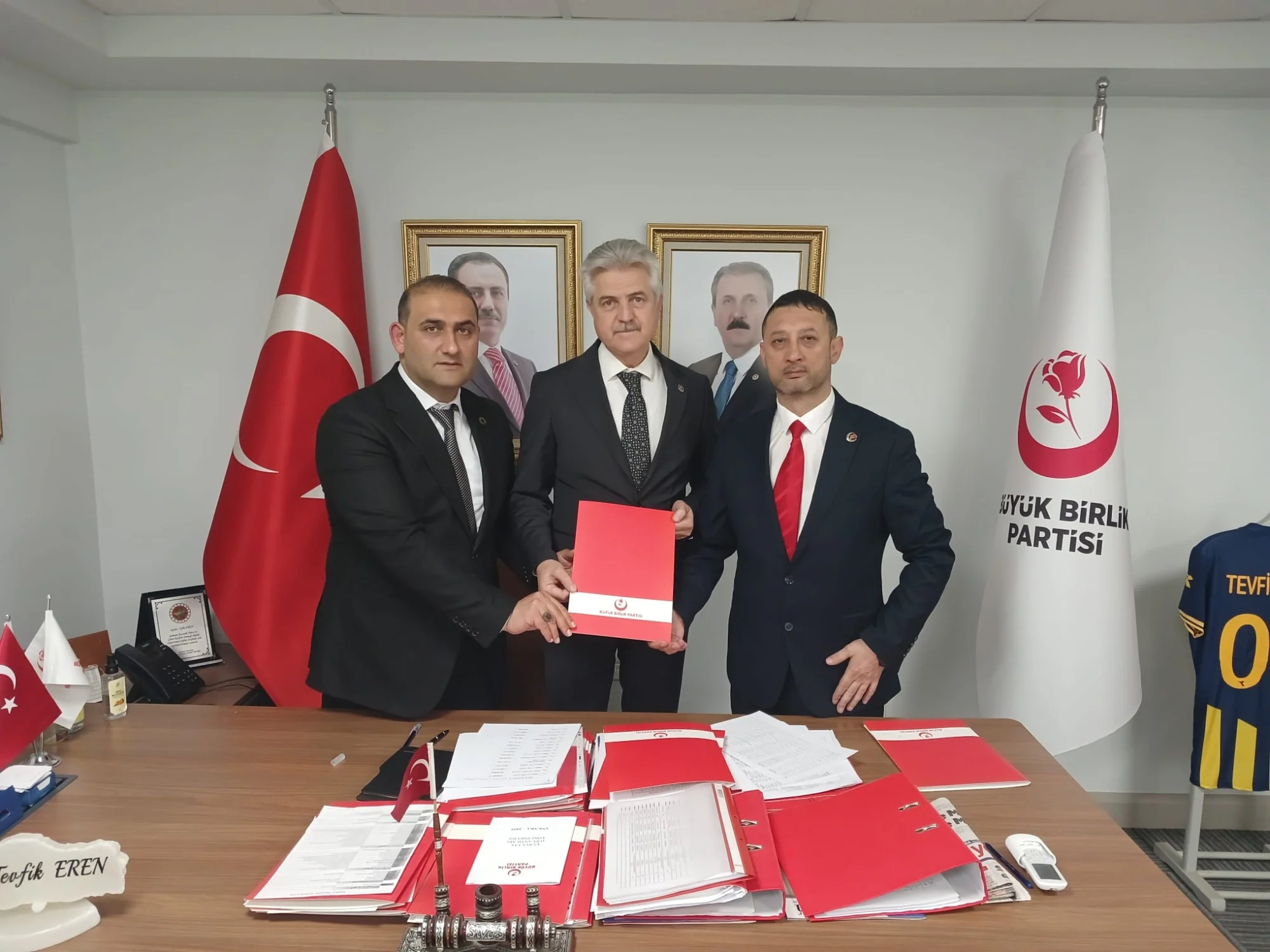 Büyük Birlik Partisi İnegöl İlçe Başkanlığına İbrahim Ertaş atandı