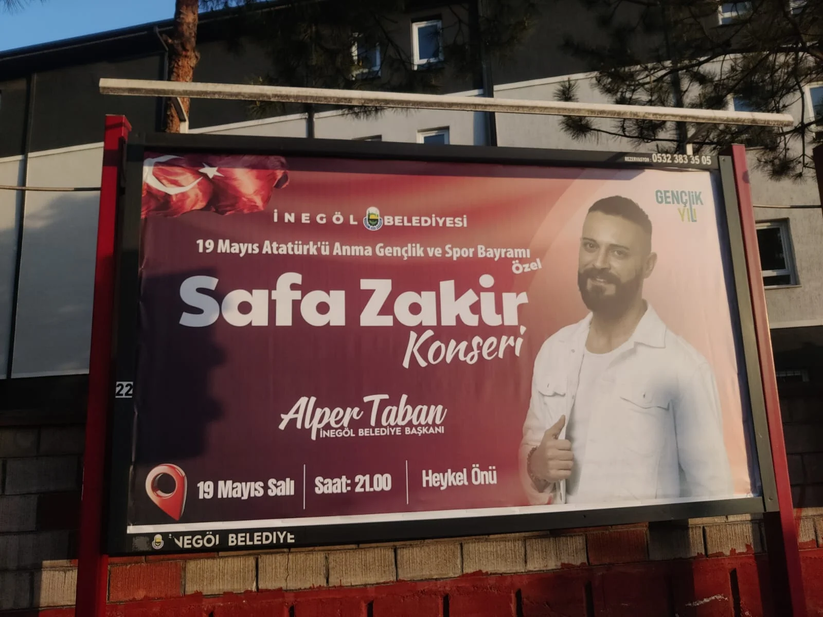 Safa Zakir 19 Mayıs’ta İnegöl’de Konser Verecek