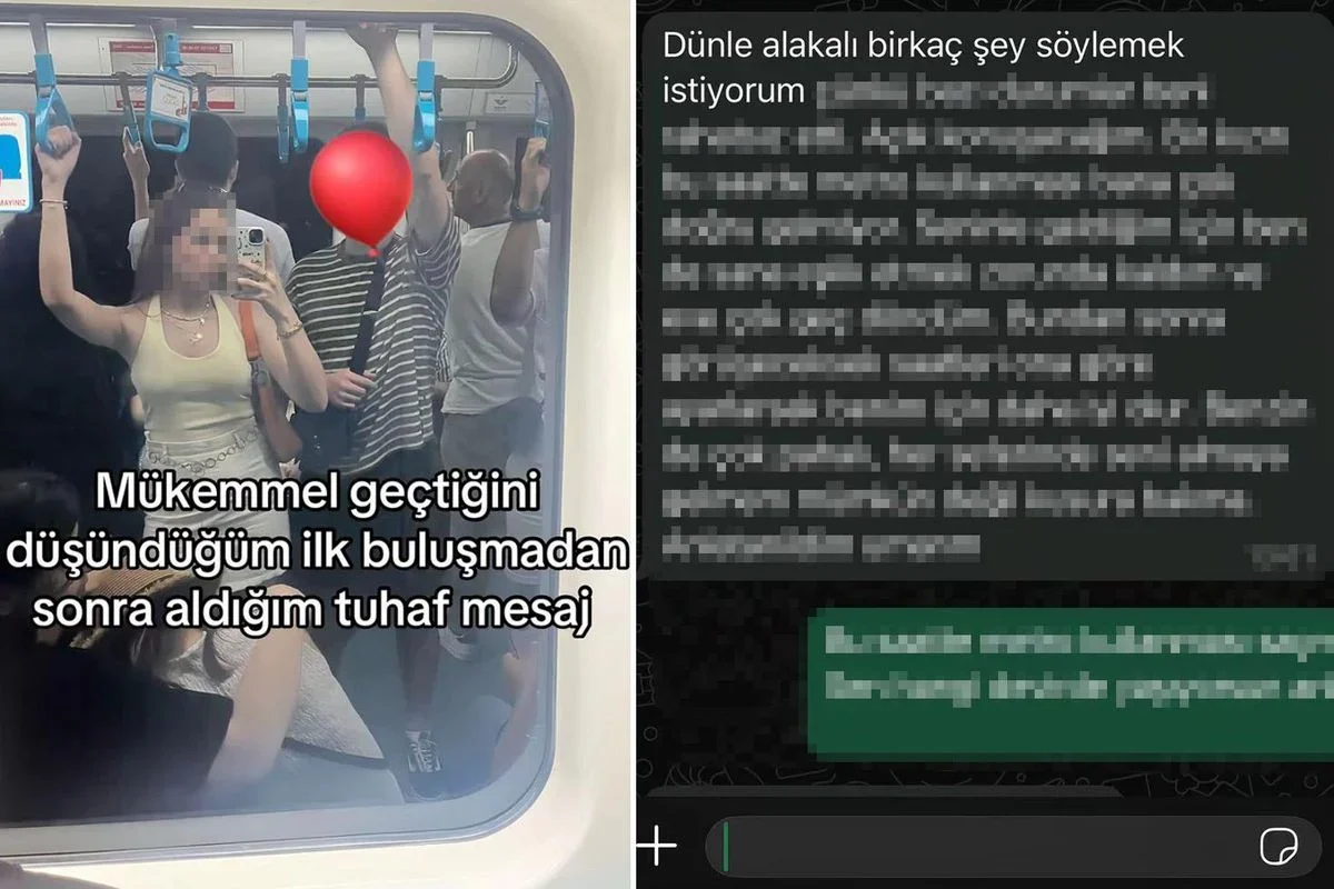 İlk Buluşma Sonrası Gelen Mesaj Olay Oldu
