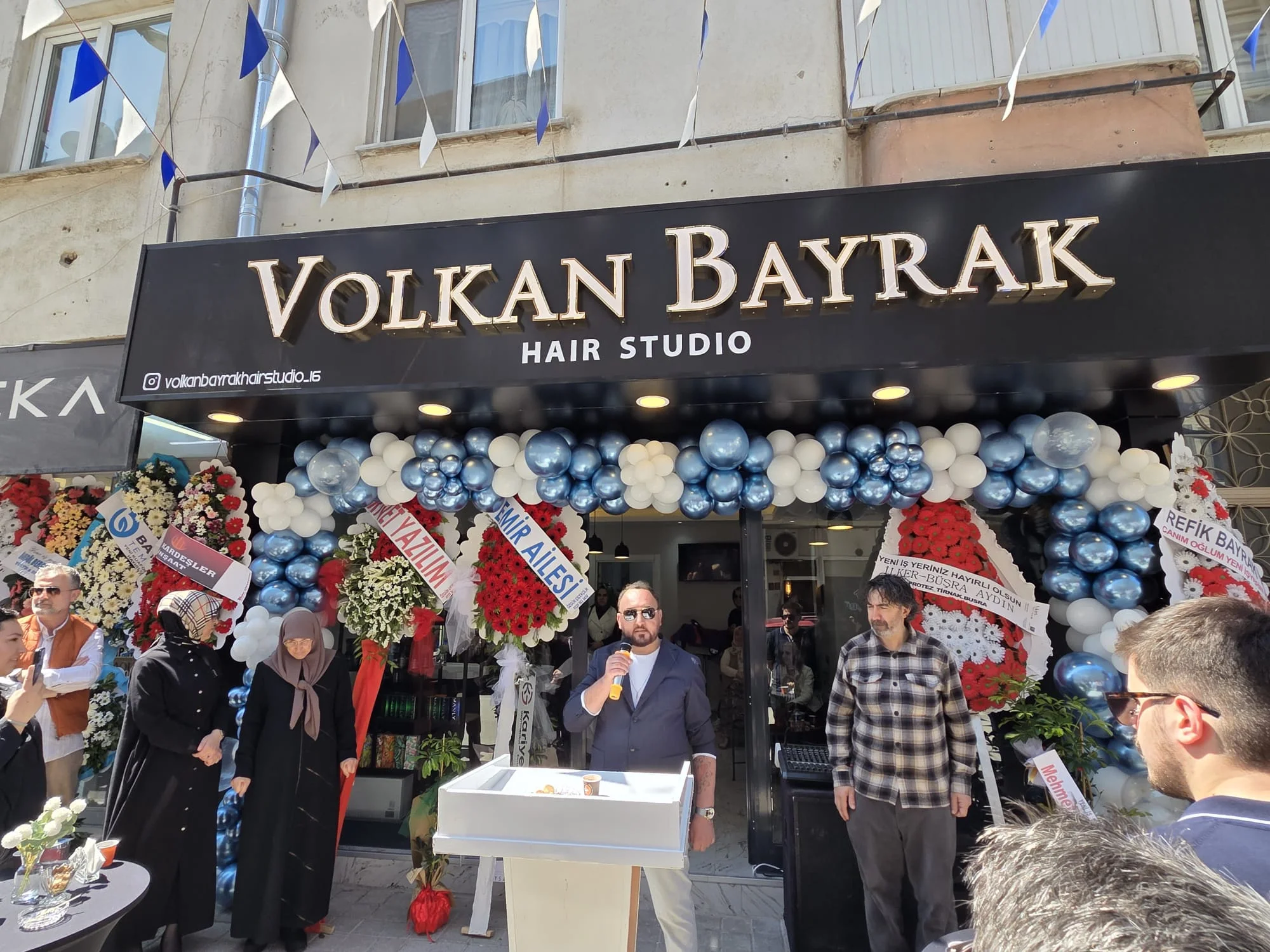 Volkan Bayrak Hair Studio Görkemli Açılışla Hizmete Başladı