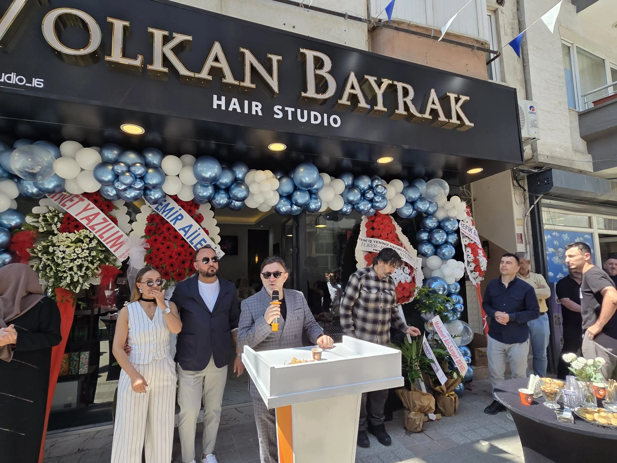 Volkan Bayrak Hair Studio Görkemli Açılışla Hizmete Başladı