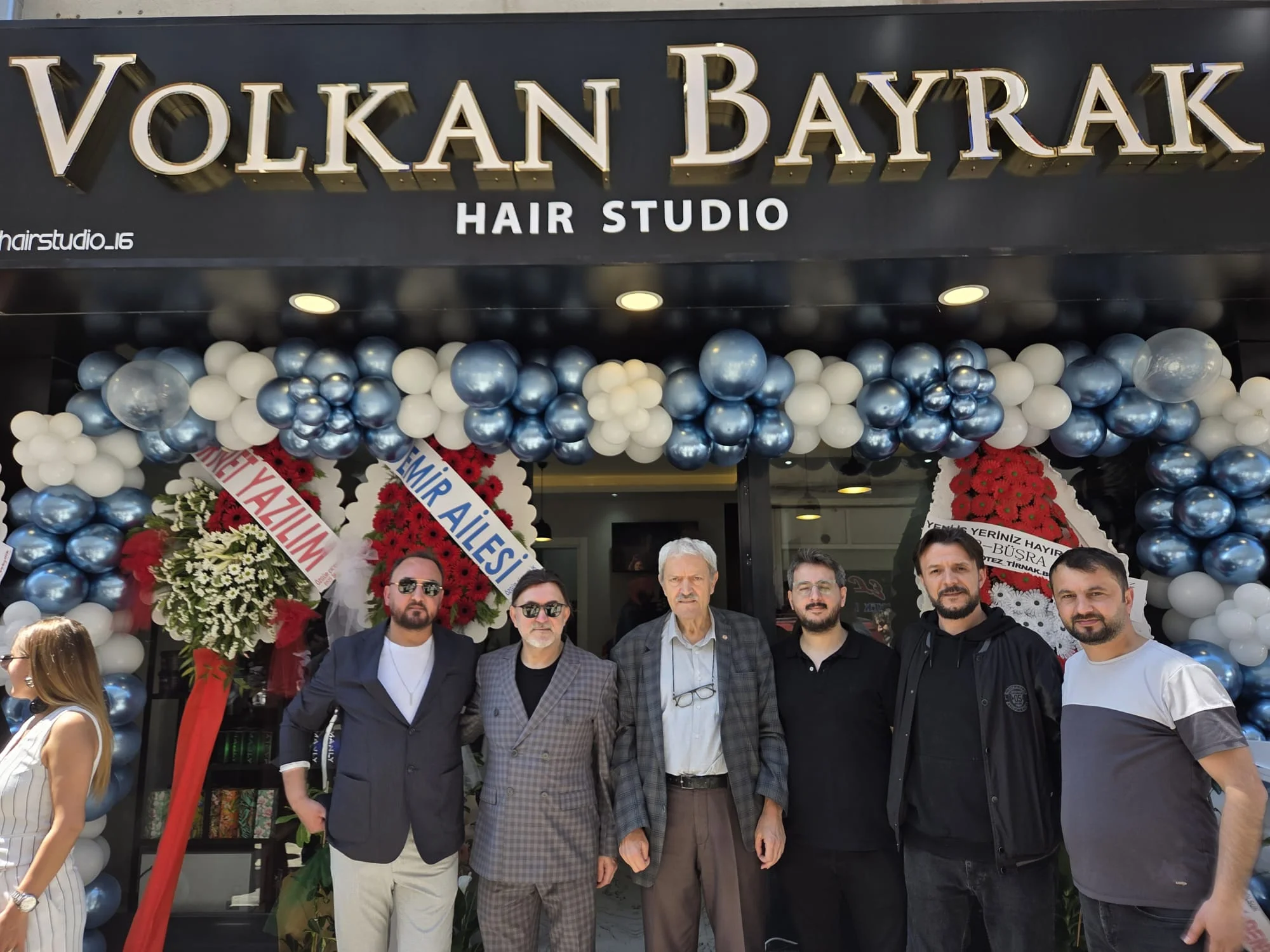 Volkan Bayrak Hair Studio Görkemli Açılışla Hizmete Başladı