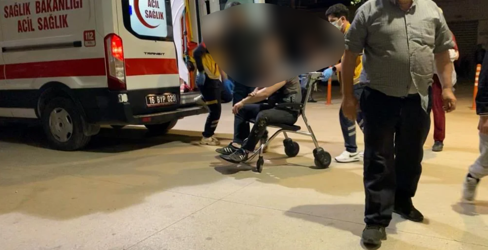 İnegöl’de fenalaşan sürücü dehşet saçtı!