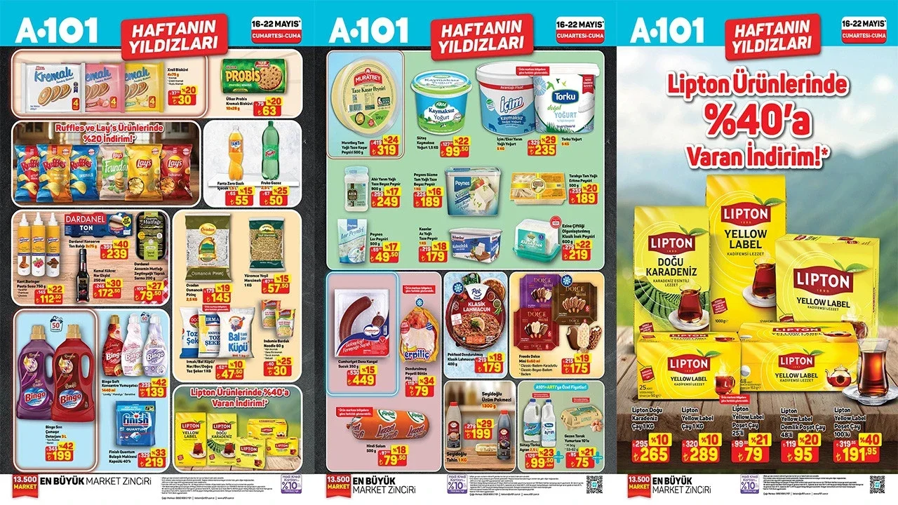 A101 16-22 Mayıs 2026 haftanın yıldızları açıklandı