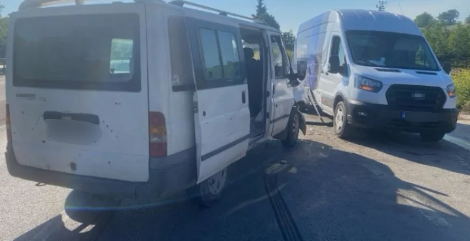 İnegöl'de feci kaza! 4 yaralı