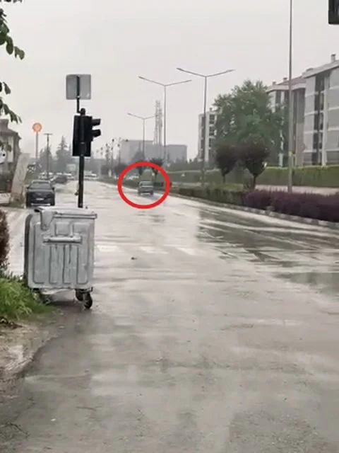 İnegöl'de ters yöne giren sürücüye ceza yağdı!