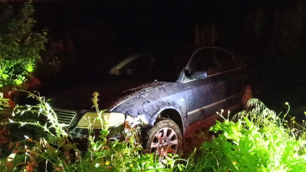 İnegöl'de aracını böyle bırakıp gitti!