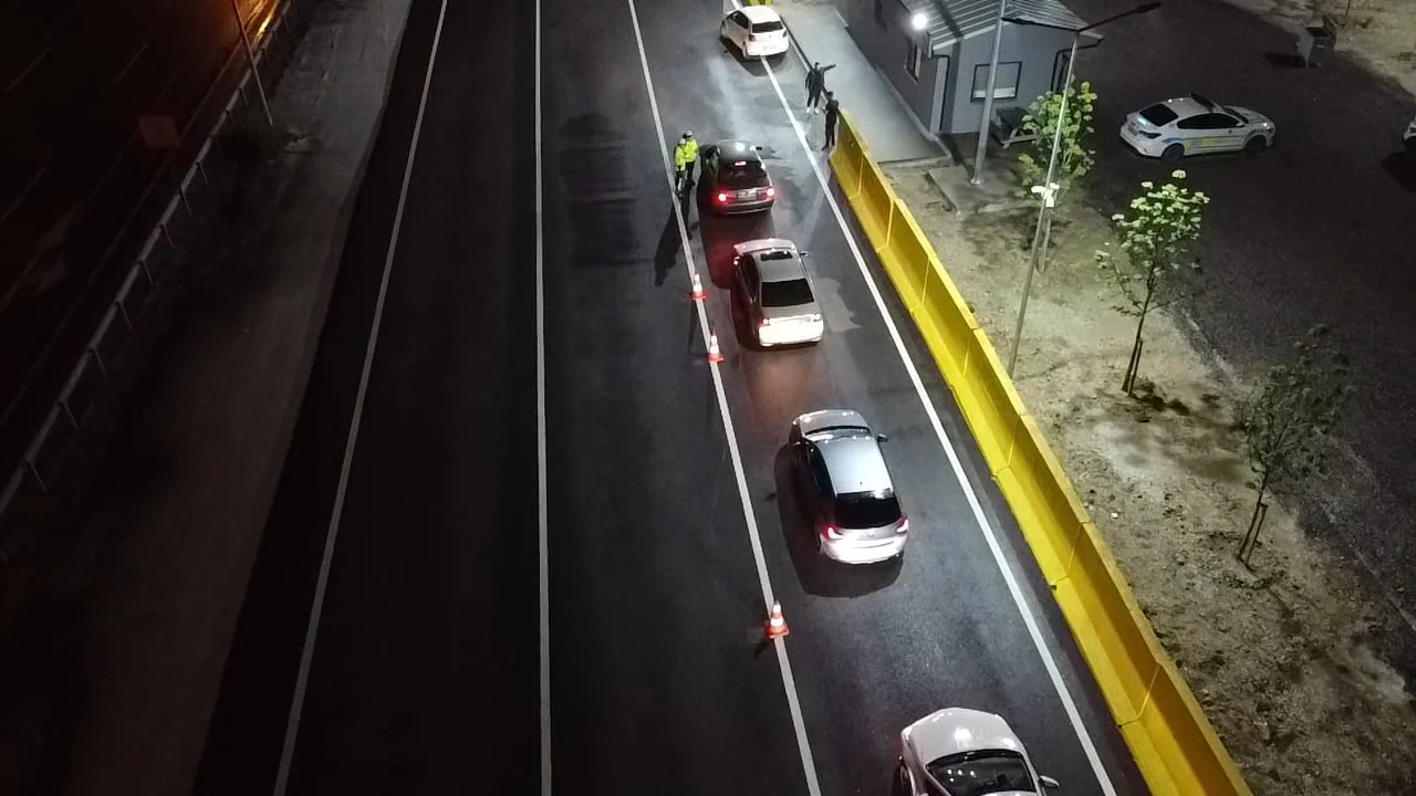 İnegöl'de Kurban Bayramı trafiğinde denetimler sıklaştı