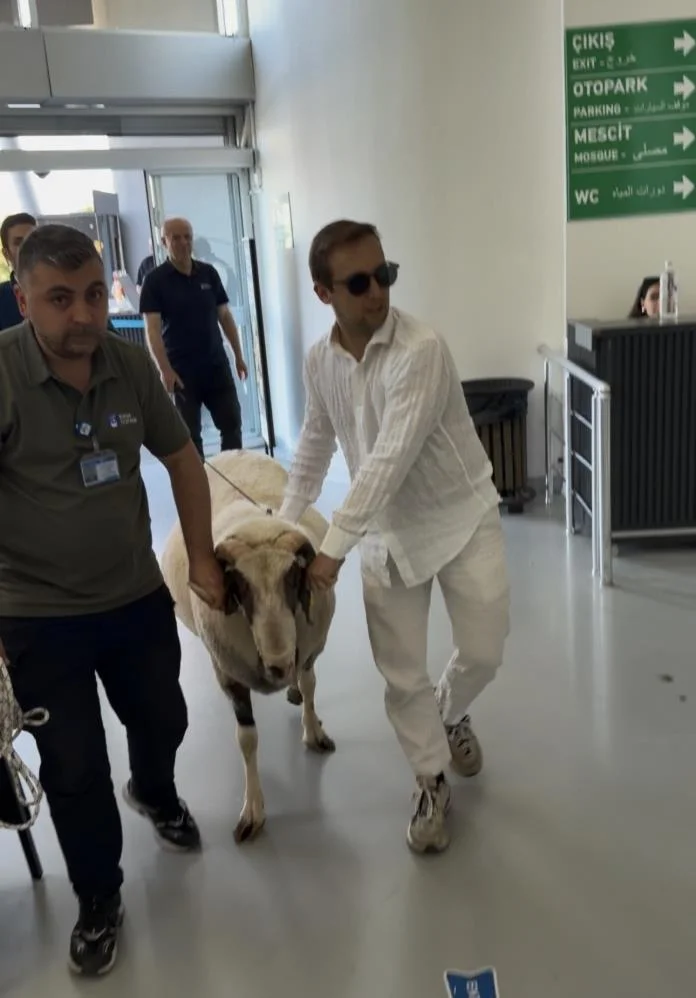 Kesilmeden önce bayramı yaşadı