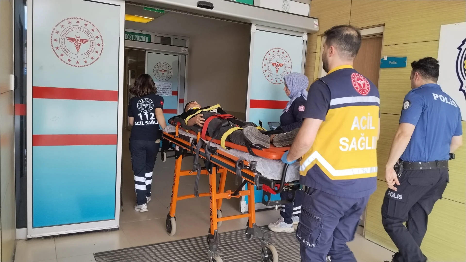 İnegöl’de bisikletli çocuğa otomobil çarptı: 1 yaralı