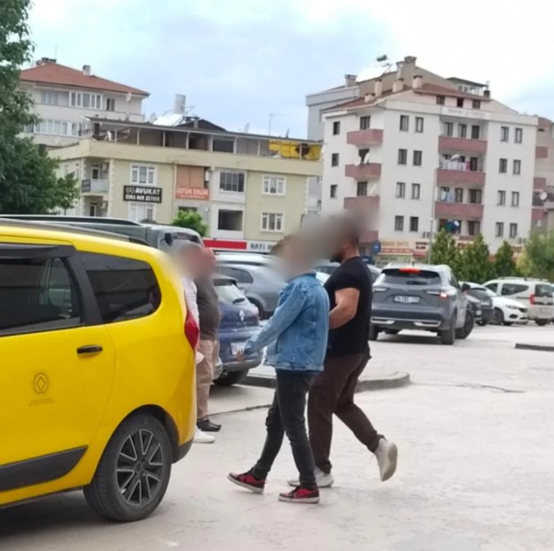 Polisten kaçamadı, fiziki takiple yakalandı