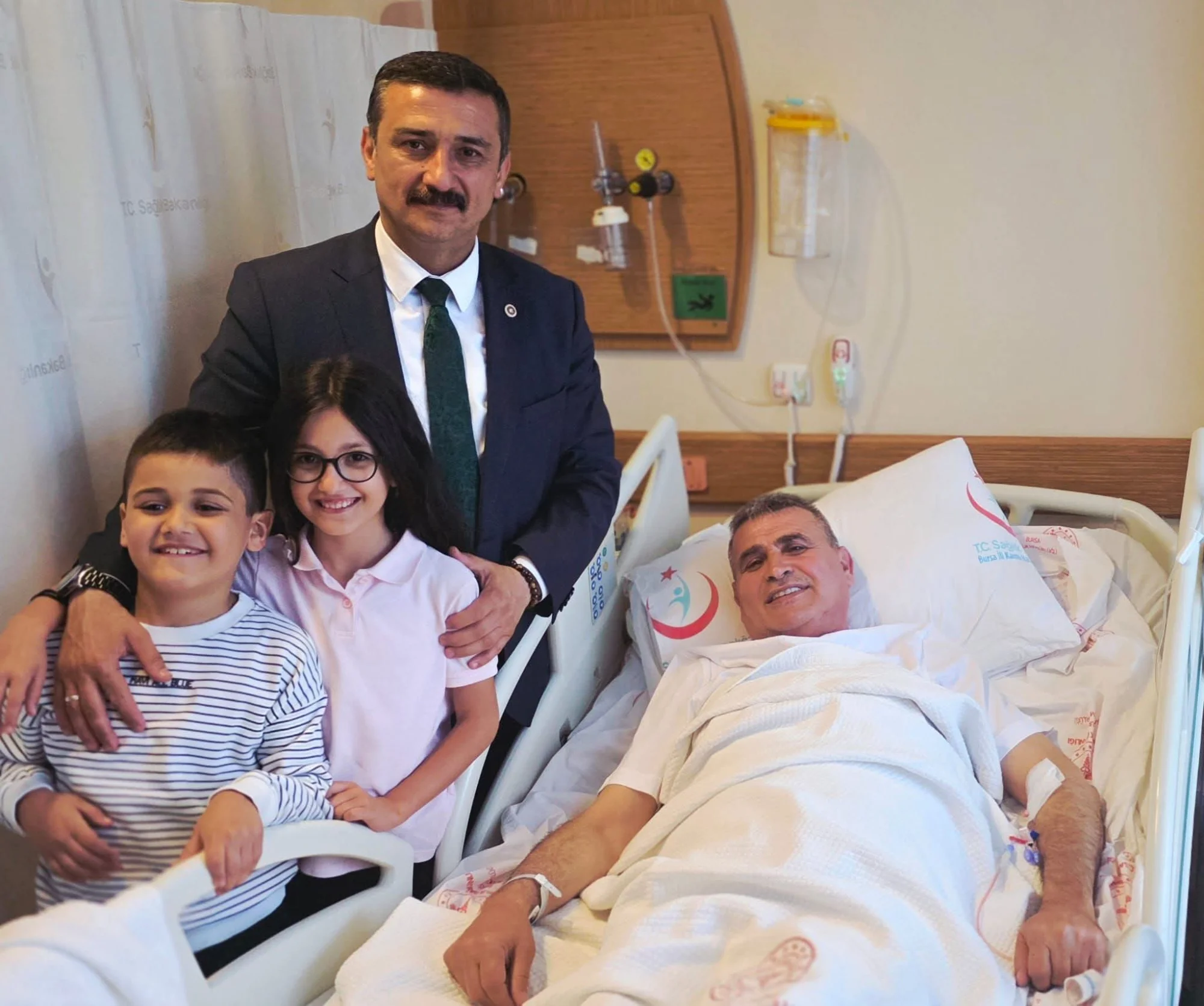 İYİ Parti İnegöl İlçe Başkanı Recep Bayrak Kalp Krizi Geçirdi