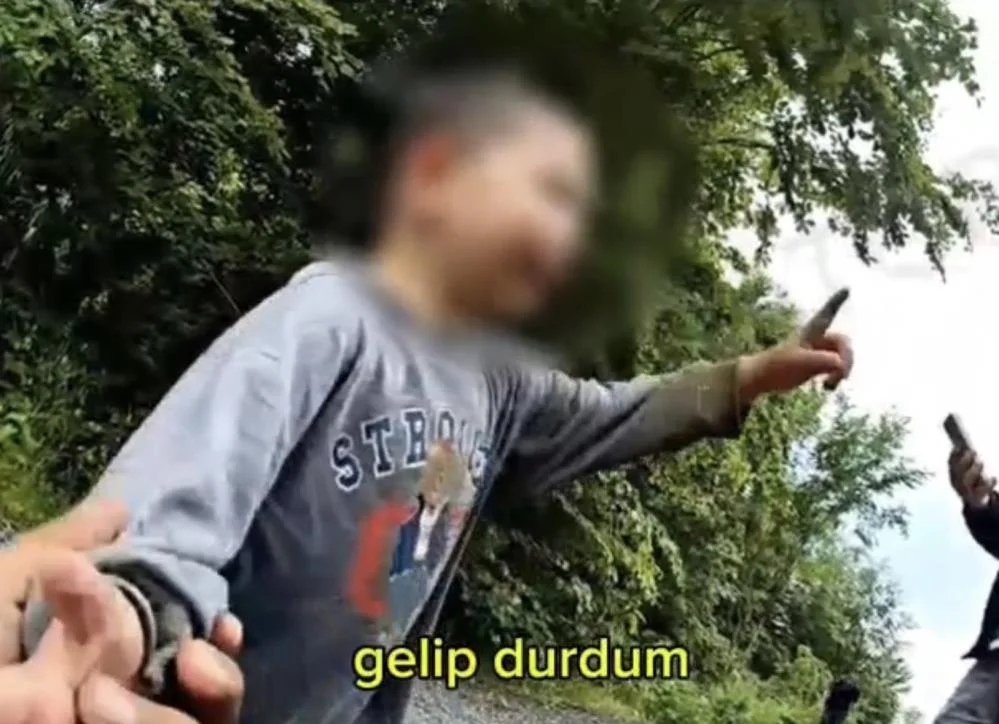 Ormanda kaybolan 3 yaşındaki çocuğun bulunduğu an ilk sözleri yüreklere dokundu