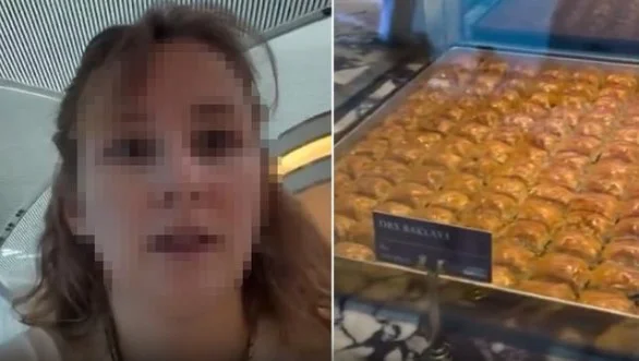 Bir dilim baklavanın fiyatına böyle tepki gösterdi