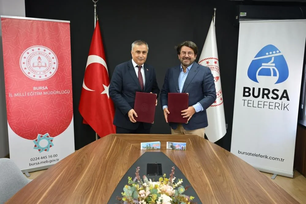 Bursa'da 450 Bin Öğrenciye Ücretsiz Teleferik Bileti Müjdesi