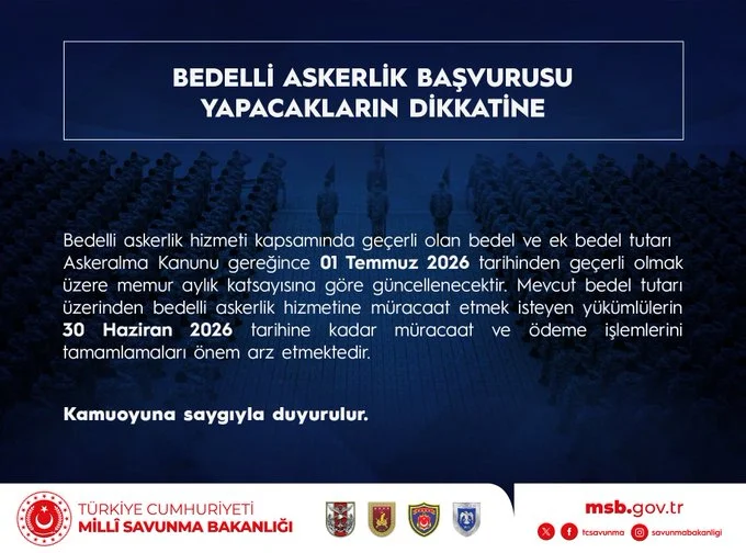 Bedelli askerlikte kritik uyarı! Sadece günler kaldı