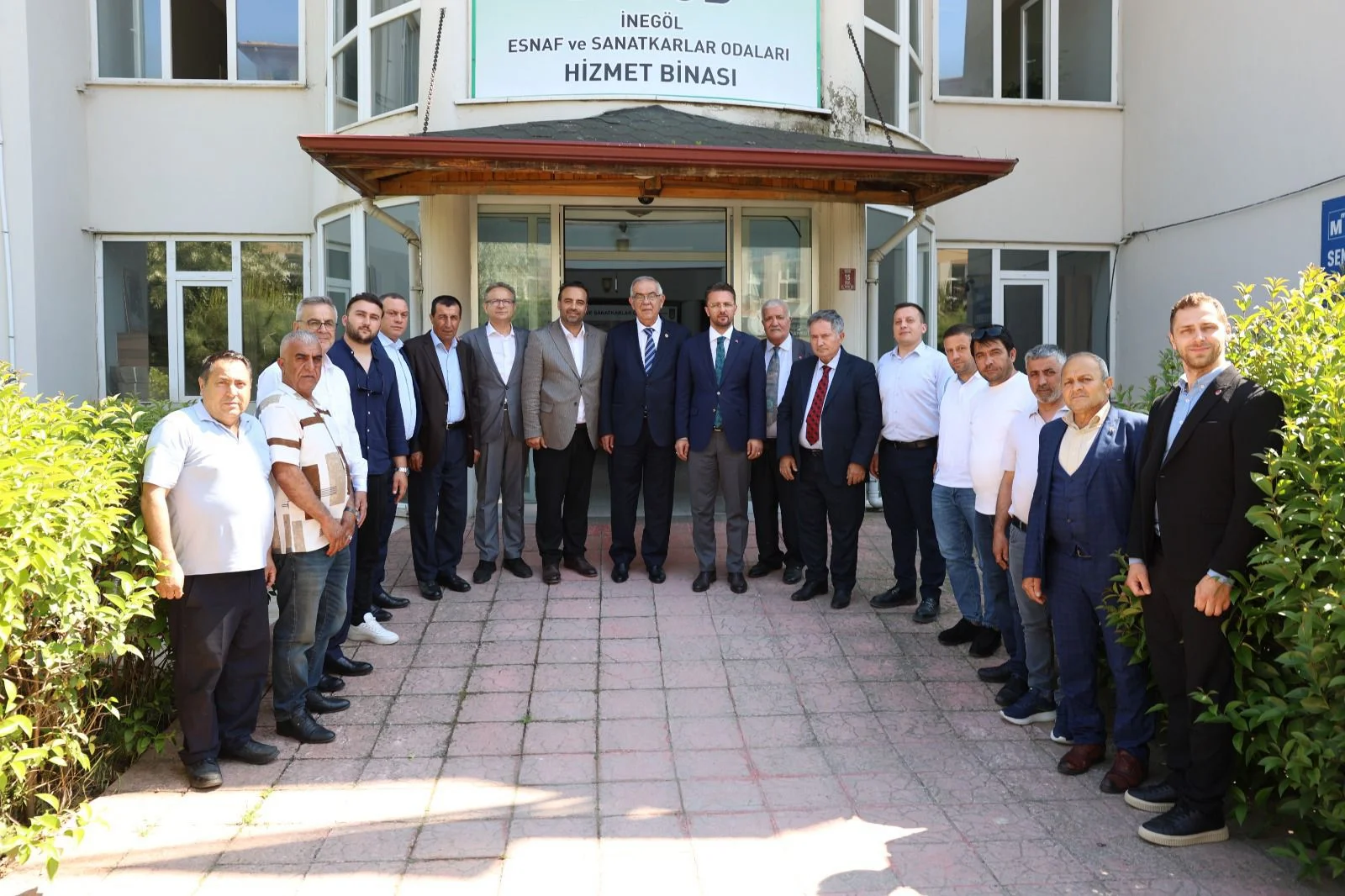 Demokrat Parti heyetinden İnegöl’de ekonomi ve yerel yönetim turu Demokrat Parti heyetinden İnegöl’de ekonomi ve yerel yönetim turu