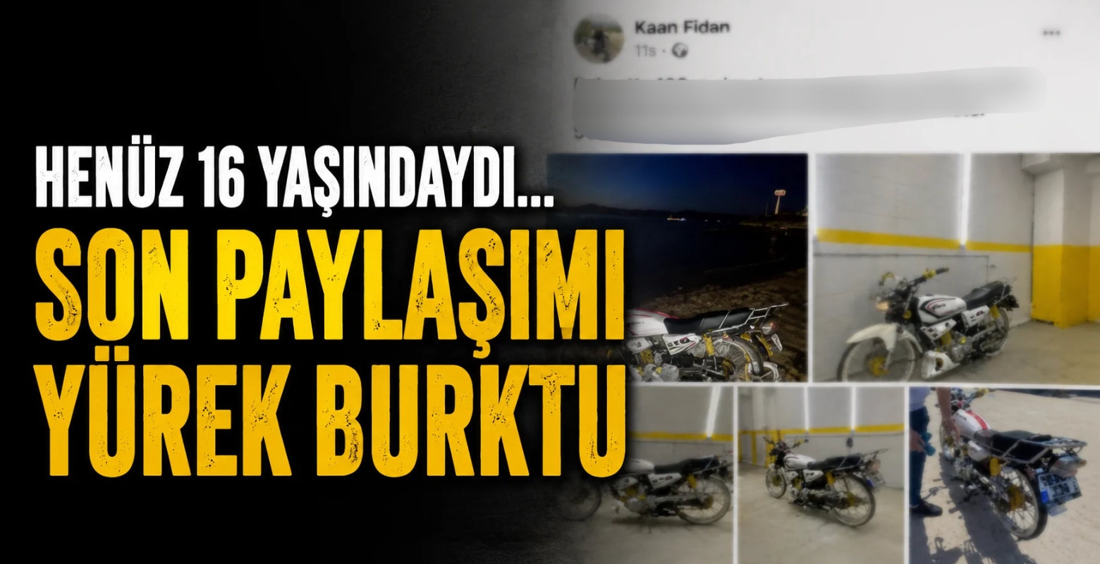 Henüz 16 yaşındaydı... Son paylaşımı yürek burktu