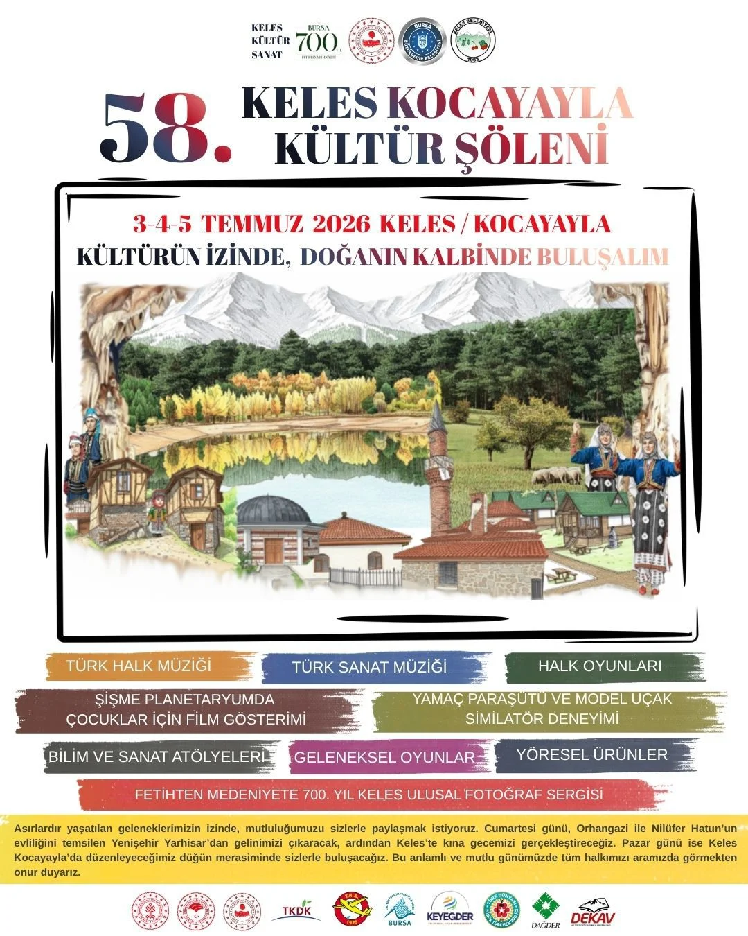 Kocayayla'da tarihi düğüne herkes davetli Kocayayla'da tarihi düğüne herkes davetli