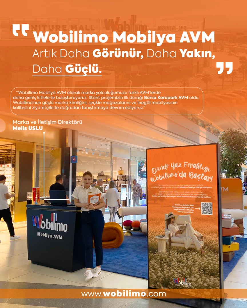 Wobilimo Mobilya AVM şimdi farklı AVM’lerde, daha fazla insanla buluşuyor! Wobilimo Mobilya AVM şimdi farklı AVM’lerde, daha fazla insanla buluşuyor!